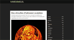 Desktop Screenshot of makesomelol.com